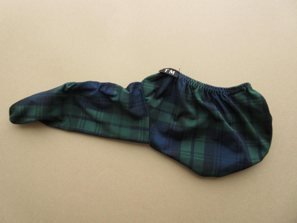 RegimentalTartan 先閉じ一角玉袋
